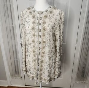 Pristine Nippon Night Beaded and‎ Sequined Jacket Size Medium
